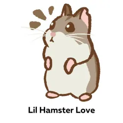 LIL HAMSTER LOVE LOGO